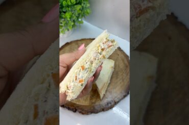Hung Curd Sandwich Tasty & Healthy #sandwich #healthyrecipes #breakfast