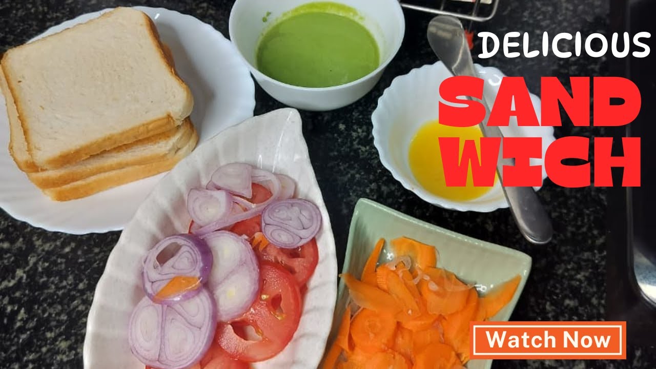 Veg Sandwich Recipe | Healthy Breakfast Idea | Green Chutney Sandwich #vegsandwich #trending Veg Sandwich Recipe | Healthy Breakfast Idea | Green Chutney Sandwich #vegsandwich #trending