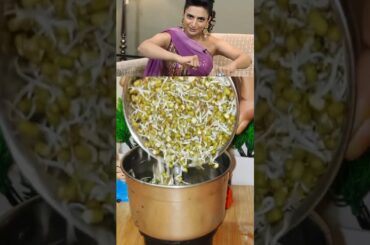 Divyanka Tripathi's Favourite Meal | Weightloss Sprouts Cutlet #asmr #ytshorts #shortsfeed    #viral