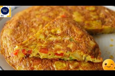 5 minutes!Easy Breakfast Recipes!Viral Breakfast Recipes!Special Lunchbox Recipes! Egg Potato Pizza