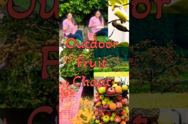 The Most Extravagant Fruit Chaat! ##shorts #shortsfeed #ytshorts #foodie #food #trending #shortvideo