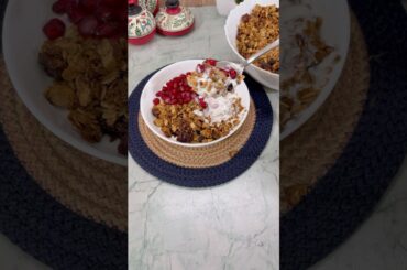 Homemade Granola | Quick& Easy Recipe #shorts #healthy