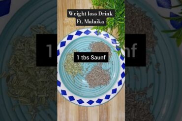 Weight Loss drink Ft Malaika Arora #subscribe #weightloss #ytshorts #youtubeshorts #shortfeed #viral