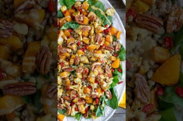 Curried Autumn Salad: Warm & Hearty Recipe