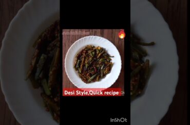 "Lunch Box Special Bhindi Ki Sabzi | Quick & Tasty Lady Finger Recipe | #youtubeshorts  #viral #asmr