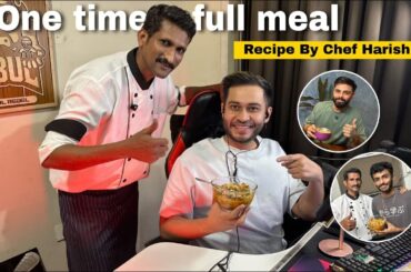 Tasty And Healthy One Time Full Meal Recipe Is Here By Chef Harish JI