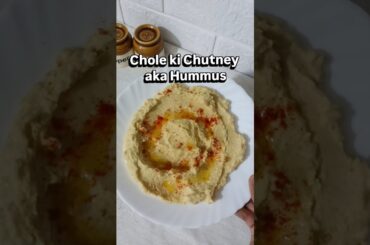 Indian Hummus Recipe | Chole ki Chutney | Creamy, Protein-Rich & Easy Dip at Home