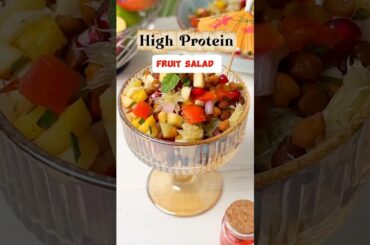Healthy High Protein refreshing Salad #chaat #salad #recipe #shorts