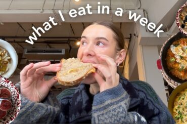 what I EAT in a busy week in london | healthy & balanced comfort meals