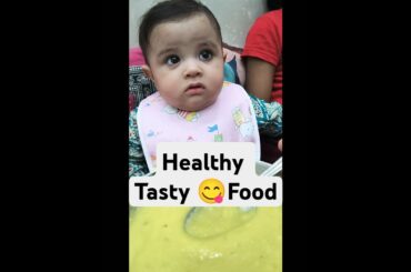 6 month old baby healthy recipe #shorts #viral #viralvideo #minivlog#dailyvlog #trendingshorts#baby
