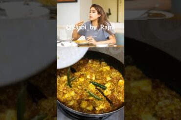 Janvi kapoor fav paneer bhurji recipe #recipe #food #viral #celebrity #foodie #healthy #cooking