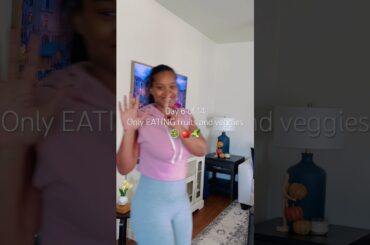 ONLY Fruits and veggies for 14 days| Day 6 |What I Ate Today