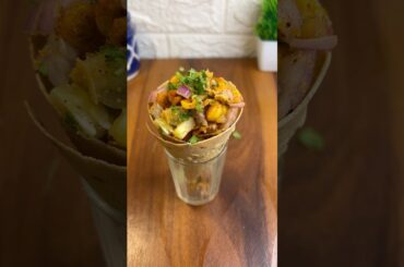 CRISPY CORN CHAAT| Healthy Snacks #shorts #asmr#cooking#recipe
