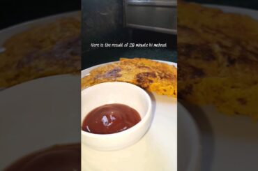 healthy breakfast recipe || ASMR || chila recipe || #asmr #cooking #food #shorts