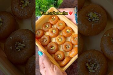 Button badusha recipe #badusha #balushahi #shorts #youtubeshorts #viral #diwalisweets #sweetrecipe