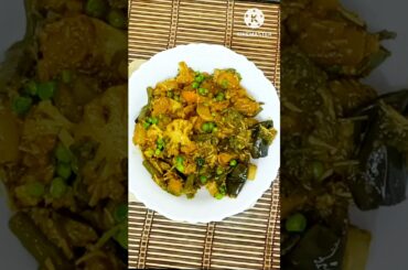 Mix Veg. No Onion Garlic Recipe #shorts #healthy #cooking