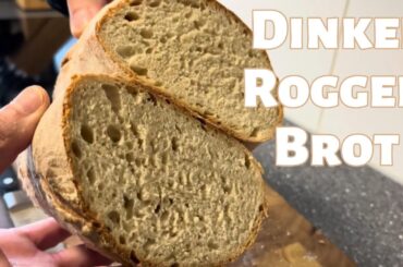 Gesundes Brot selber backen , Dinkel Roggen Brot: gesunde Rezepte