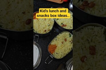 Easy & healthy lunch and snacks box ideas for kid's..#ismartammacrazypillalu #lunchboxideas #school