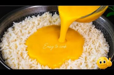 5 Minutes Lunchbox Recipes!Easy & Quick Egg Fried Rice!Best Recipes For Dinner!