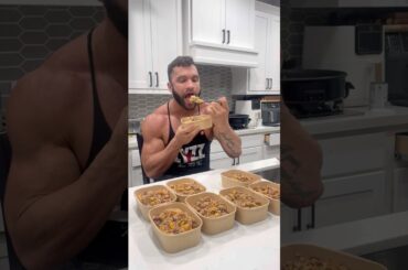 I only make high-protein meal preps #madprotein #mealprepideas #cooking #mealprep