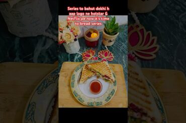 Cafe style sandwich|Trending snacks|cheesy sandwich|Crispy Viral Sandwich |healthy sandwich #shorts