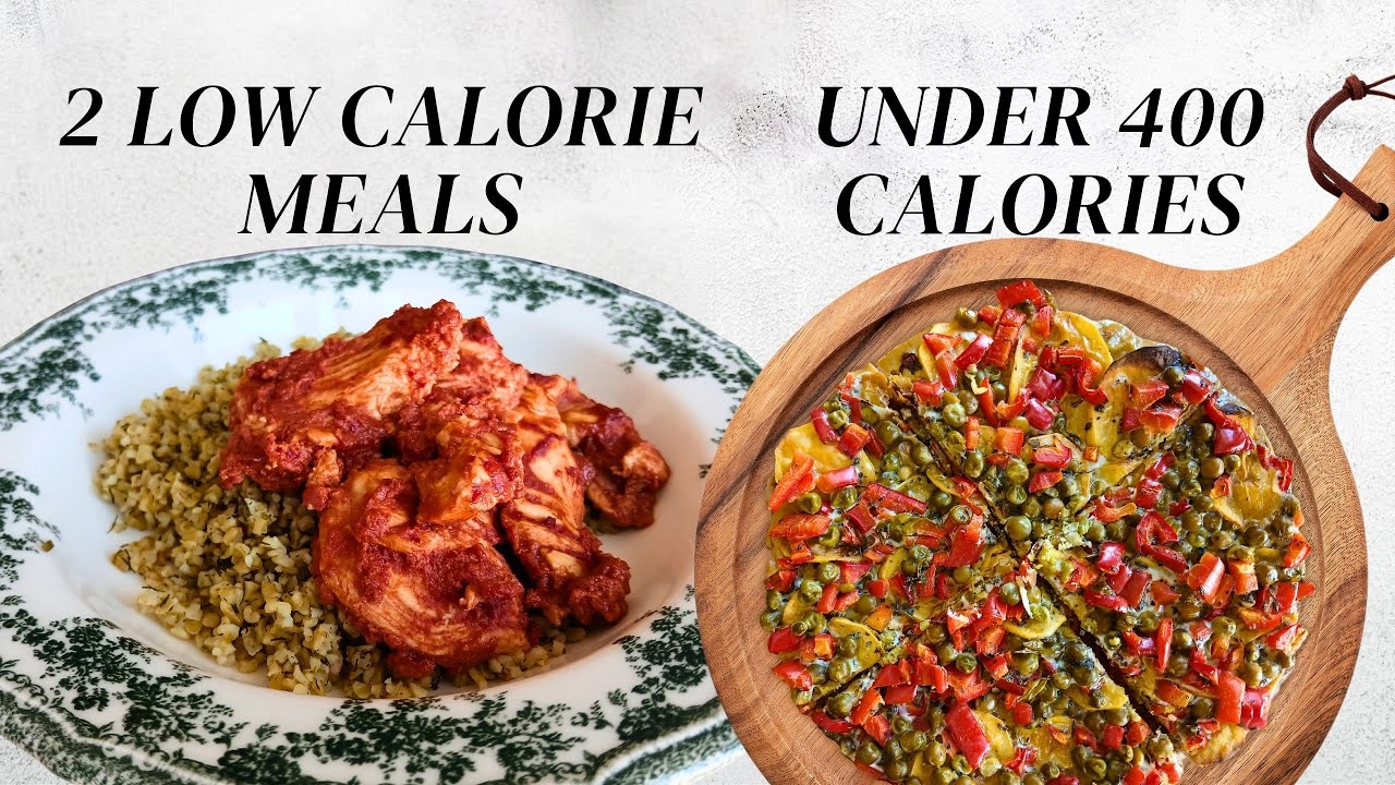 2 Healthy & Low-Calorie Meals (Under 400 Calories Each!) | High Protein & Easy Recipes 2 Healthy & Low-Calorie Meals (Under 400 Calories Each!) | High Protein & Easy Recipes