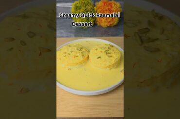 Quick Creamy Dessert Recipe | Easy & Delicious | #quickdessert  #shorts