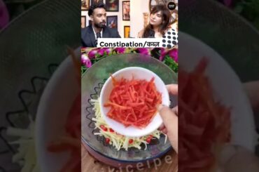 High Fibre Raw Papaya Salad ForConstipation #shorts #viral
