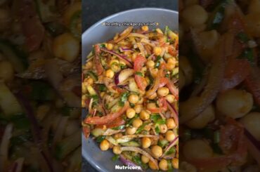 Want a TASTY High Protein Chickpea Salad? Watch This Now!