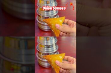 Crispy Onion Samosas - The Ultimate Winter Snack #shortsfeed #viral #samosa #snacks