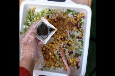 Full Meal Protein Salad#shorts#food#cooking #health