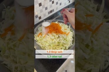 NBF Traditional Russian Sauerkraut | Repollo fermentado ruso