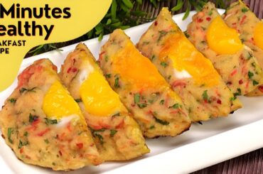 5-Minutes Healthy Egg Bread Breakfast Recipe | Quick & Easy Morning Meal