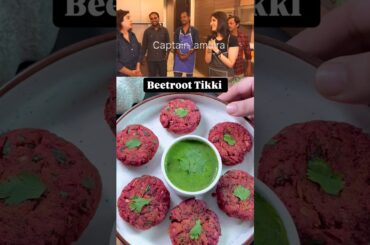 Viral healthy beetroot tikki in Air fryer, no fried food, #shorts  #shortsfeed #yt #ytshorts