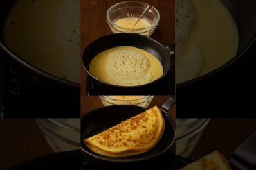 Liquid Bread in Swedish Pancake Maker | Soft, Crispy & Delicious | Quick Breakfast Recipe  #baking