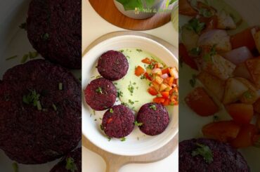 Healthy Beetroot tikki banane ki recipe | High Protein Bowl #recipe #shorts
