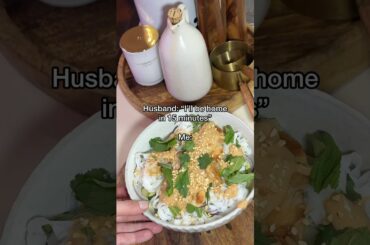 15-Minute Satay Chicken Salad (52g Protein!) | Quick, Healthy & Delicious