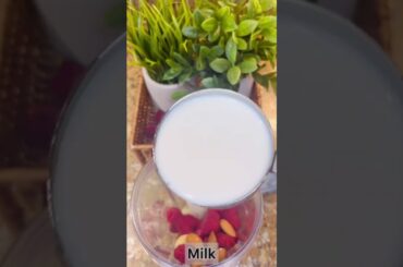 Raspberry smoothie / weight loss smoothie recipe / if you like subscribe to my channel