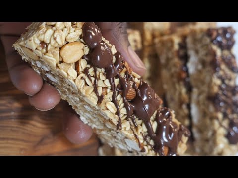 Homemade GRANOLA BARS Recipe | Easy, Healthy & Delicious Snack Homemade GRANOLA BARS Recipe | Easy, Healthy & Delicious Snack