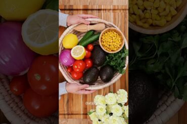 Avocado Salad #recipe #shorts