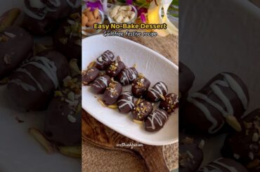 Healthy dessert recipes for Diwali | Guiltfree diwali recipes | Choco Dates Almonds for festive