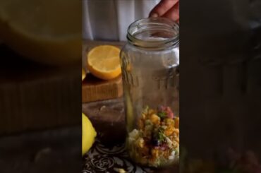 Lemon & Okra Water #shorts