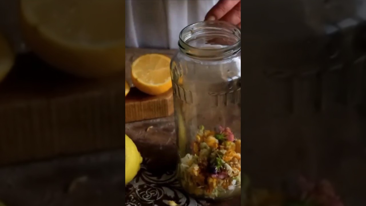 Lemon & Okra Water #shorts Lemon & Okra Water #shorts