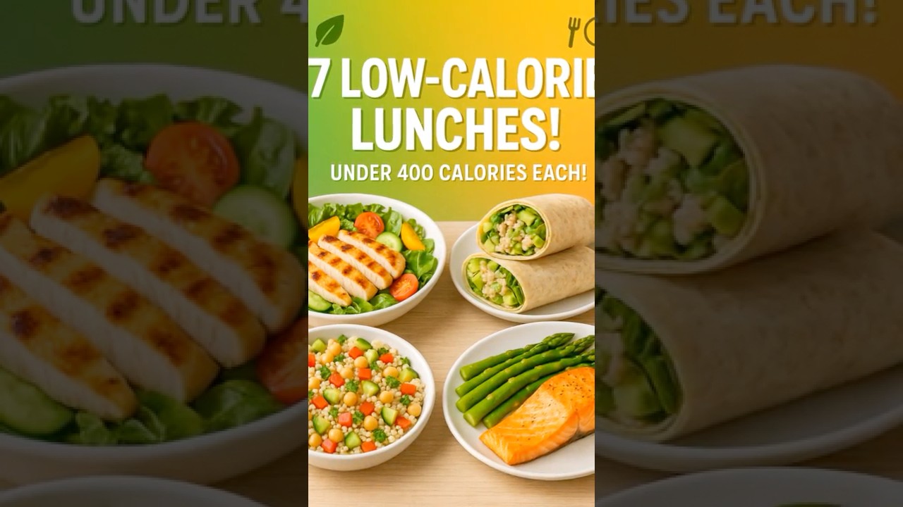 7 Low-Calorie Lunch Recipes to Keep You Full & Energised | Healthy Midday Meals 7 Low-Calorie Lunch Recipes to Keep You Full & Energised | Healthy Midday Meals