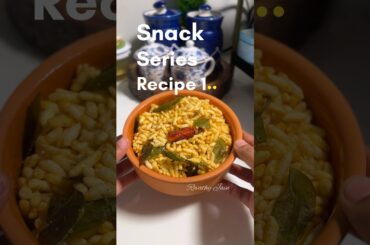 Easy homemade snack recipe #shortfeed #shorts #puffedricerecipes