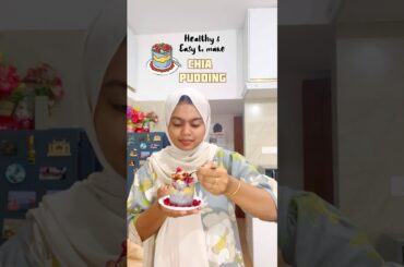 Easy and Healthy Chia Pudding Recipe #recipe #food #youtubeshorts #shorts