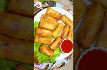 Chinese spring roll#homemade #trending#healthy#ramadan #vegetables#chicken#teatimesnacks#nazgvlogs