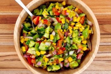 Fresh & Healthy Avocado Salad | Quick Salad Recipe