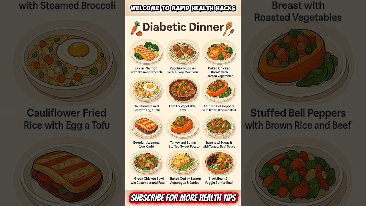 Best Diabetes-Friendly Dinner Ideas | Healthy Low-Sugar Meals Best Diabetes-Friendly Dinner Ideas | Healthy Low-Sugar Meals