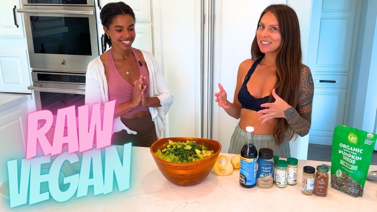 MY FAVORITE RAW VEGAN SALAD RECIPE | QUICK, EASY, DELICIOUS | 20 MIN HEALTHY DINNER MY FAVORITE RAW VEGAN SALAD RECIPE | QUICK, EASY, DELICIOUS | 20 MIN HEALTHY DINNER